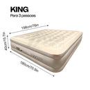 [PROMOÇÃO] Colchão Inflável Airflex Resistente e Pronto em 3min + BRINDES | Somente Hoje!